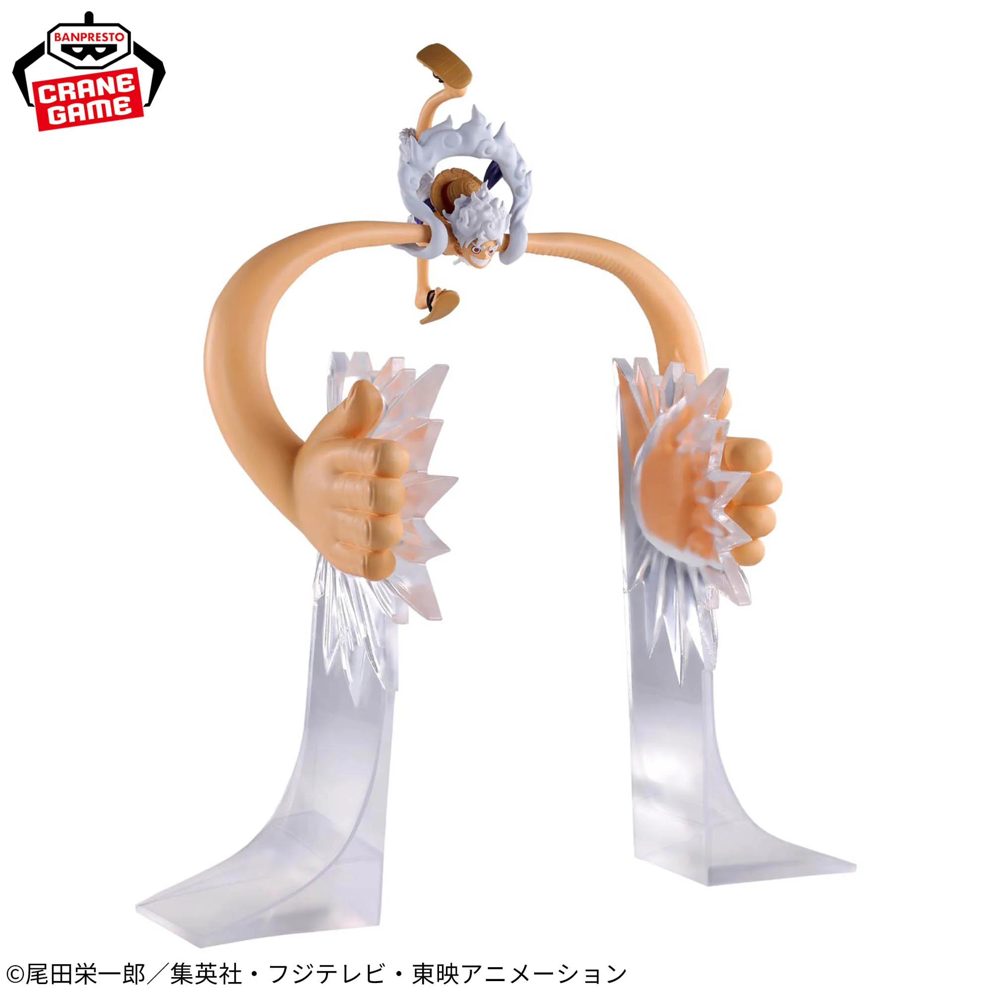In Stock Bandai Spirits Fig Life! One Piece Monkey D Luffy - Gear 5 - vol.5 Anime Figure Model Toy Desktop Ornaments Gift view 3