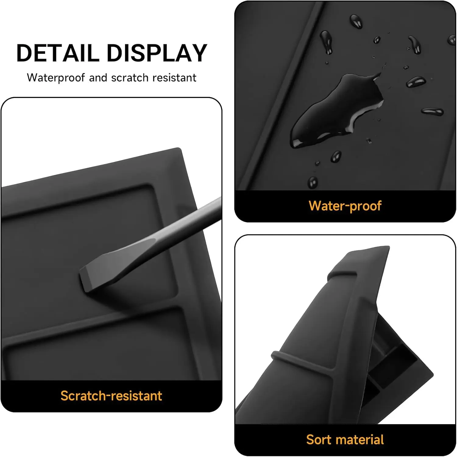 Center Console Tray Liner Compatible For Toyota Sienna 2021-2025 2026 LE/XLE/XSE/Limited/Platinum Accessories, Silicone Center - view 6