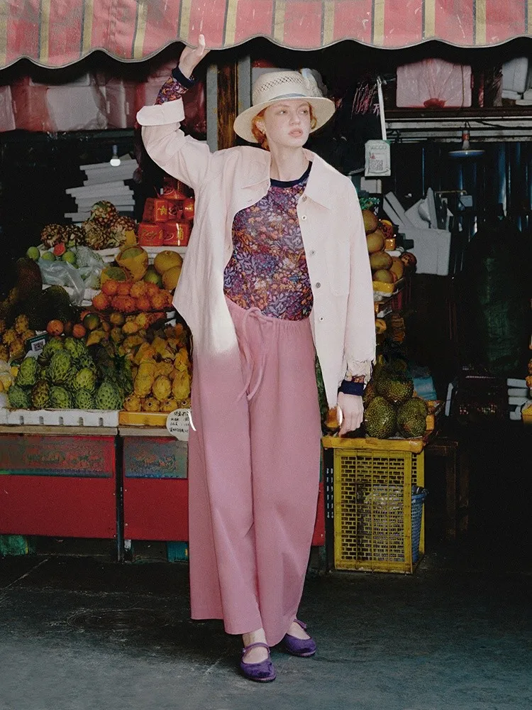 

Лимитированная серия: женская повседневная хлопковая рубашка с 2 пуговицами, дышащая, комфортная, с длинным рукавом и отложным воротником