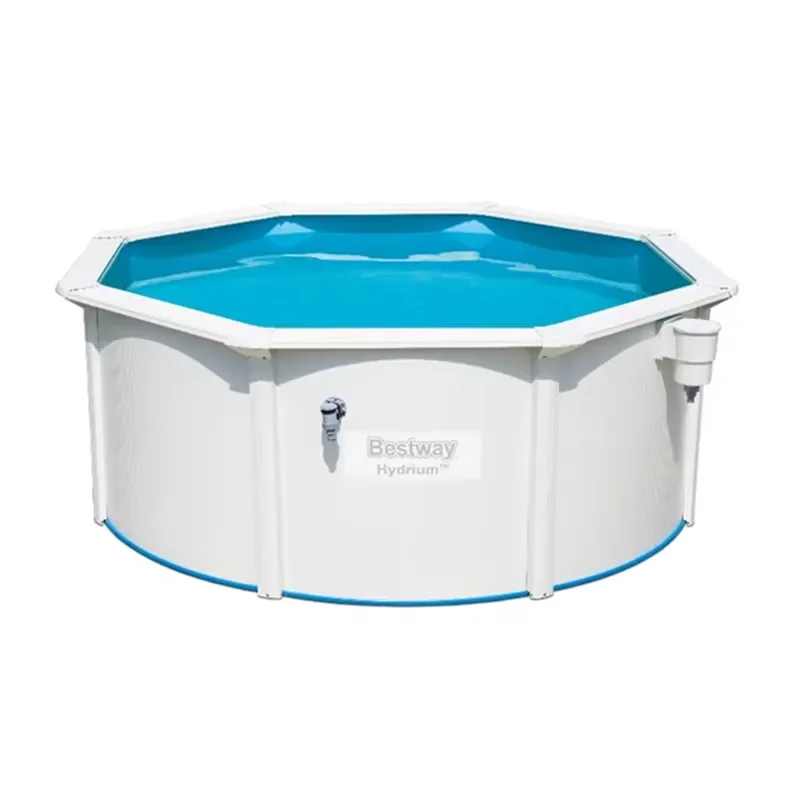56566 White Metal Frame Swimming Pool Piscina Desmontable Bombas De Agua Para Piscina