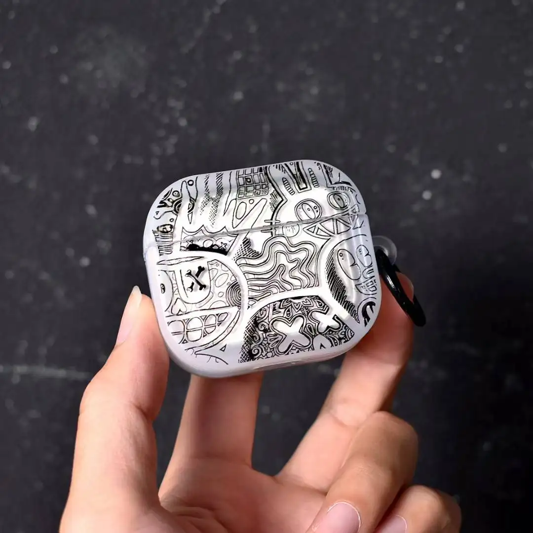 لأجهزة AirPods4 AirPods3 AirPods 2 1 لأجهزة Apple AirPods Pro Pro 2 1st 2nd Generation حافظة كرتونية غطاء حماية ناعم