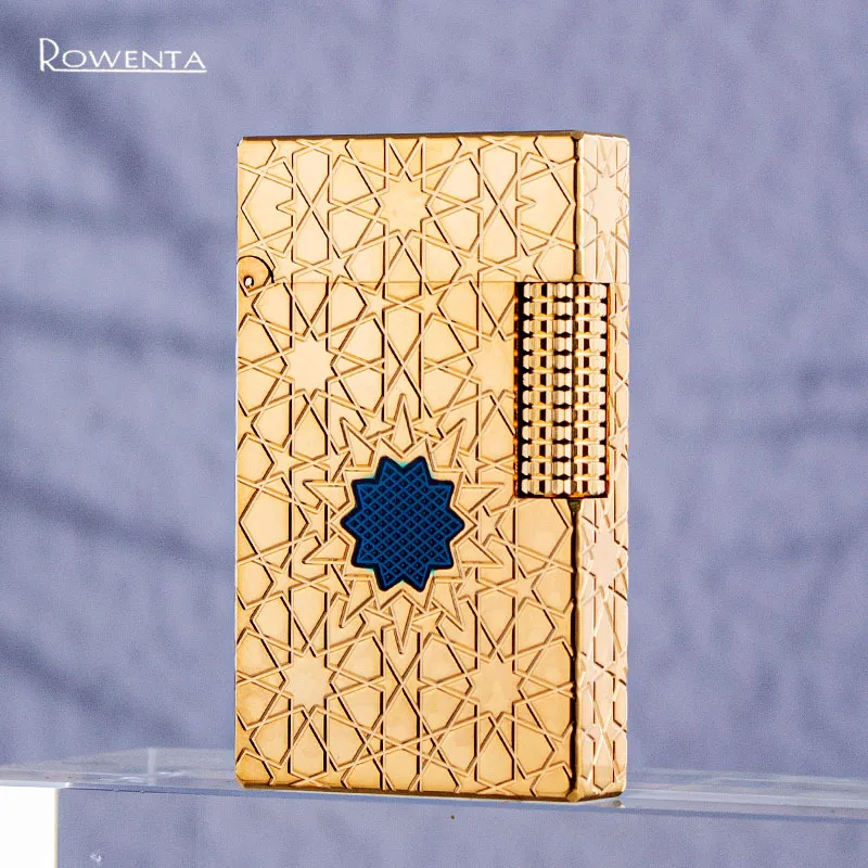 

Good Lucky Star Side Скользящая звуковая керосиновая зажигалка из латуни Хрустящая звуковая высококачественная керосиновая машина