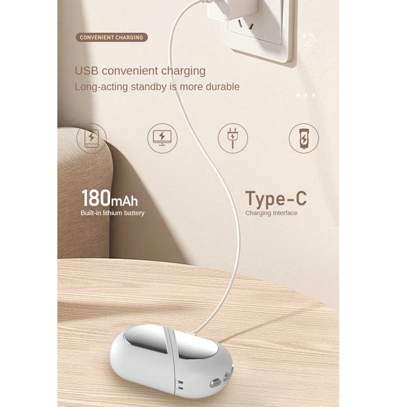 جهاز مساعدة على النوم الذكي للعلاج ، التيار الجزئي ، تخفيف القلق والاكتئاب ، أداة النوم السريع ، القيمة المطلقة والفولاذ المقاوم للصدأ