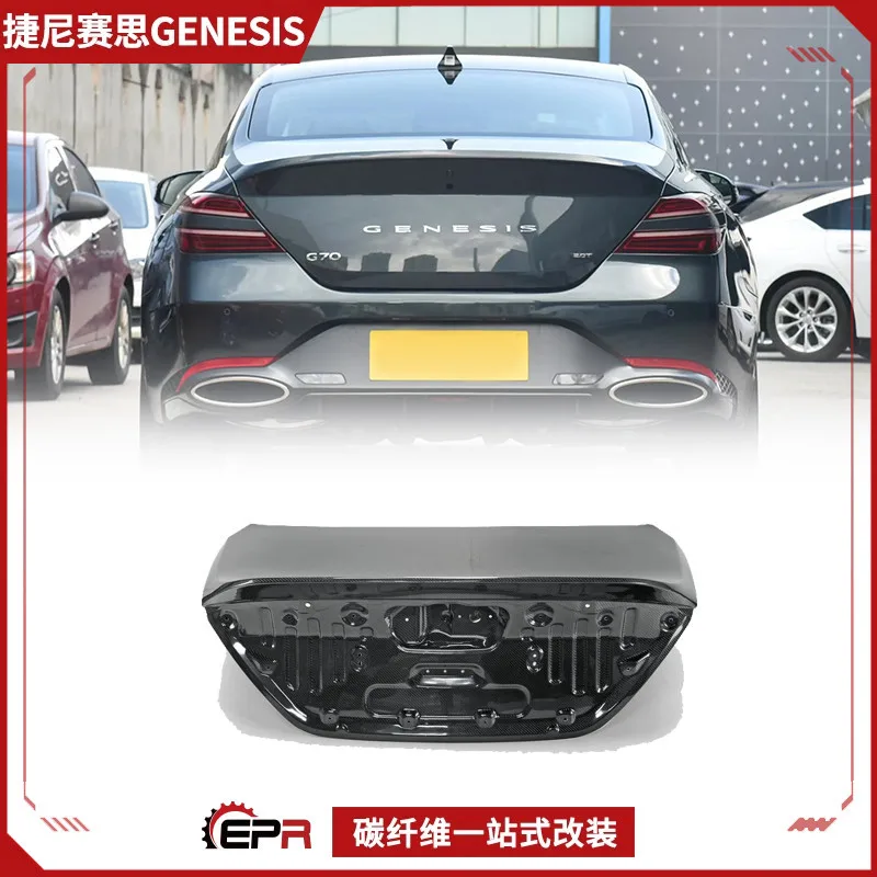 

Для Genesis G70 багажник из углеродного волокна EPA крышка задняя крышка замена хвостовой крышки
