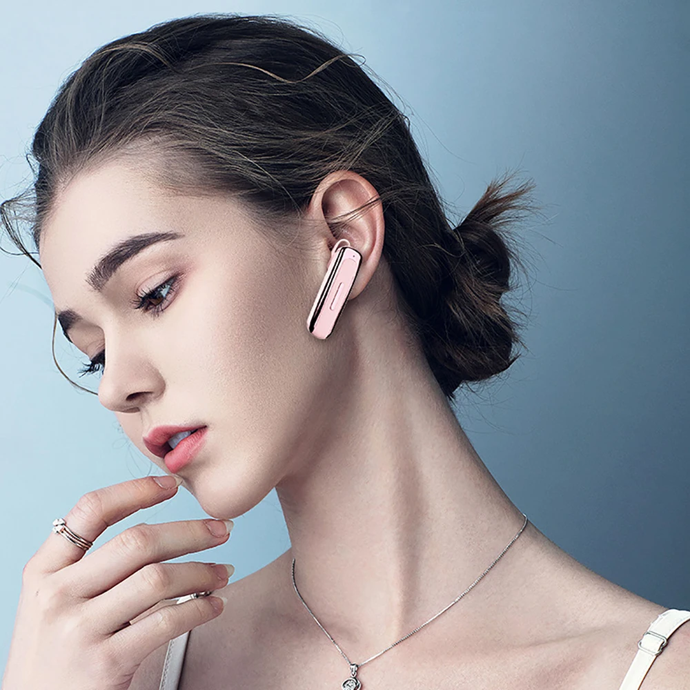 Wireless Bluetooth Headphones With Microphone Earphones Noise Cancelling Handsfree Noise Canceling Headset For Driving Busines image 2