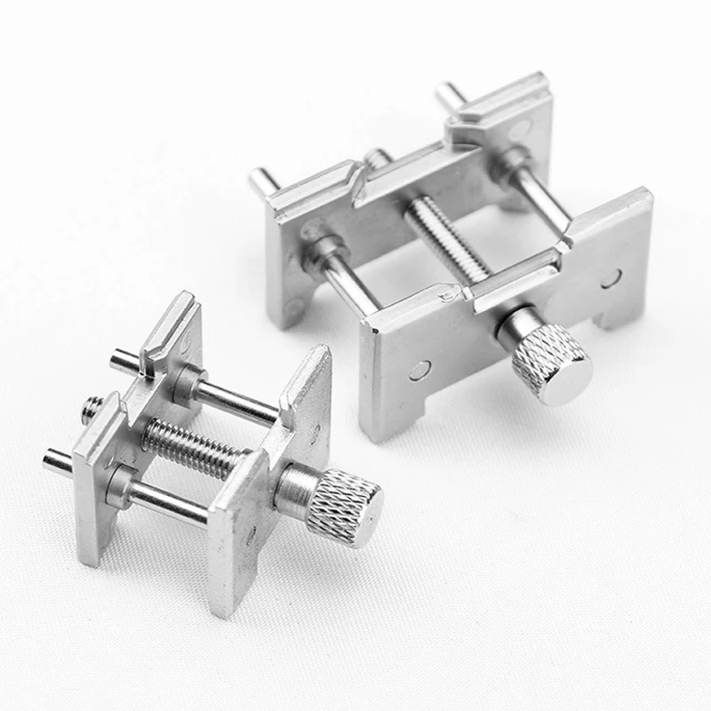 2-teiliges Set, multifunktionales Clip-On-Uhrenreparatur- und Schmuckherstellungsset mit beweglichem Befestigungssitz, geeignet für Uhrmacher