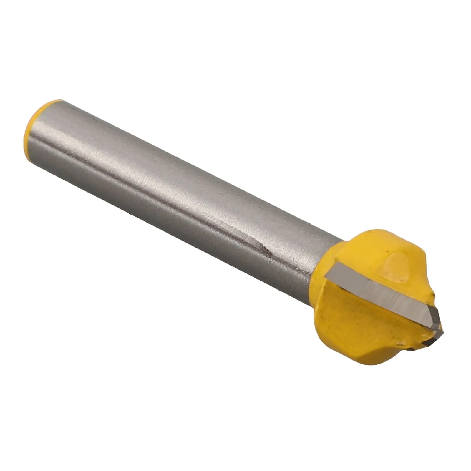 

6mm Shank Cutter V-shaped Router Bit Carbide Material Excellent Physical Properties Good Milling Performance Woodworking
