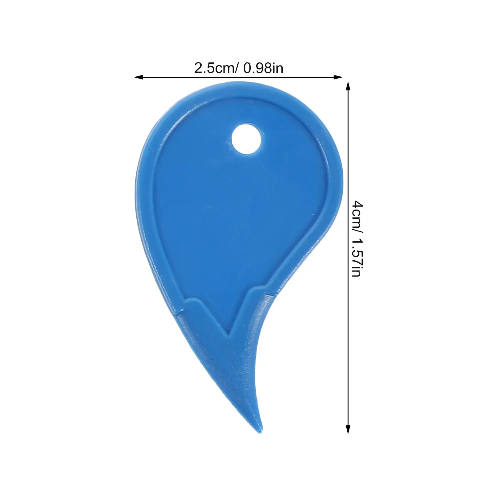 500Pcs Plastic Mini Multifunctional Envelope Opener For Box Letter Box Openers Portable Keychain Lightweight