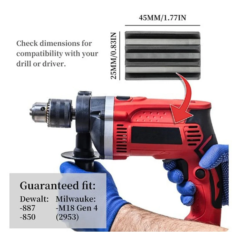 

Магнитный держатель сверл для ударных отверток Dewalt/Milwaukee и электрических дрелей, держатель отверток, аксессуары для электроинструментов