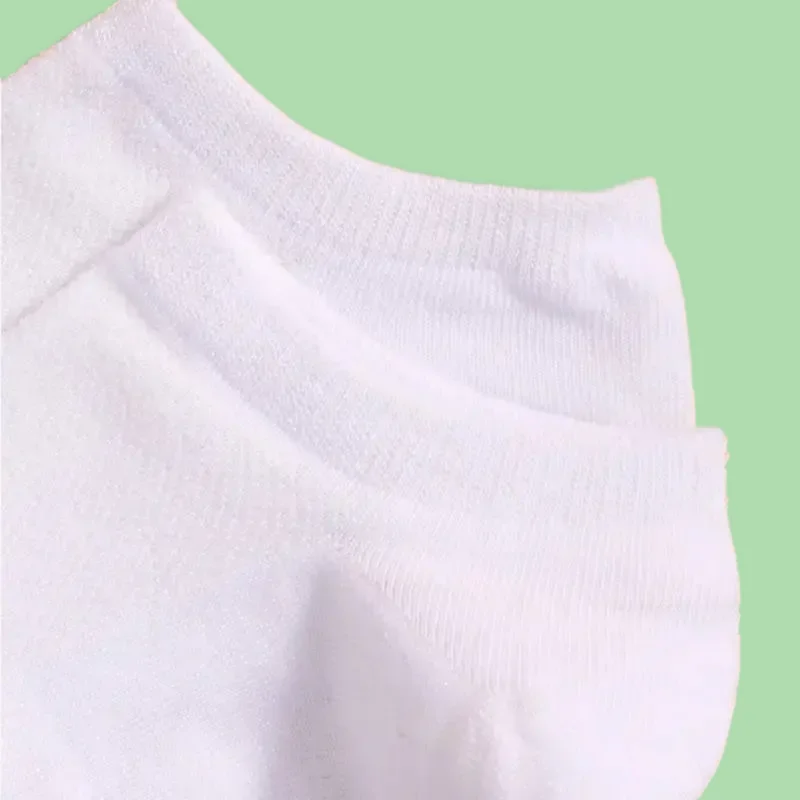 Chaussettes courtes monochromes simples pour hommes et femmes, chaussettes de rinçage à coupe basse, chaussettes en coton tout assorties, douces et légères, haute qualité, 5 paires, 10/20 paires