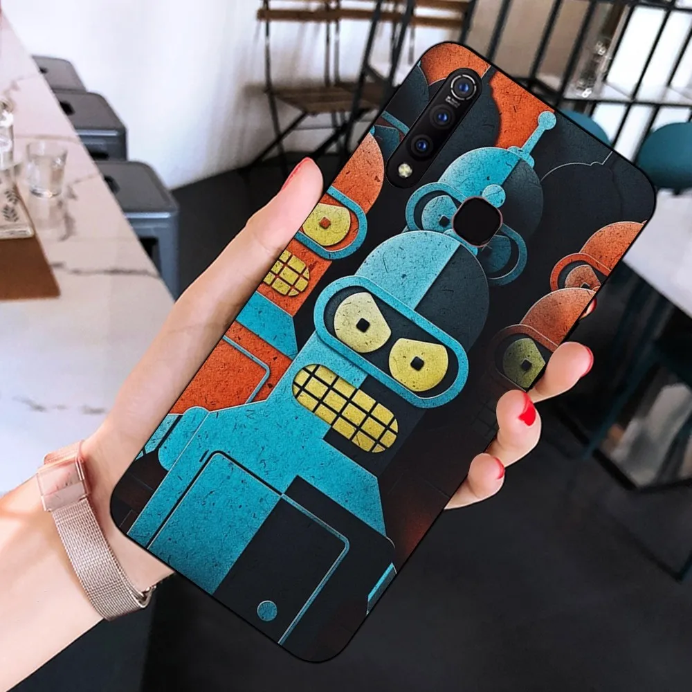 Funny  Futuramas Robot Bender Phone Case For Huawei Y9 6 7 5 Prime Enjoy 7s 7 8 plus 7a 9e 9plus 8E Lite Psmart Shell