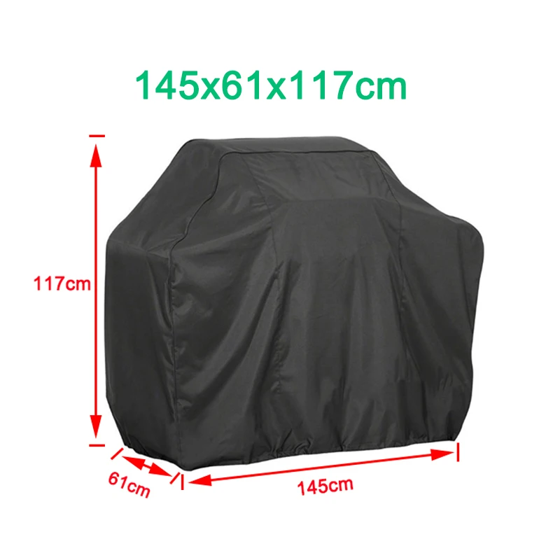 Anti-Dust Waterproof BBQ Grill Cover, BBQ Grill Barbeque Cover, Outdoor Charbroil BBQ Cover, Heavy Duty, Rain Protective