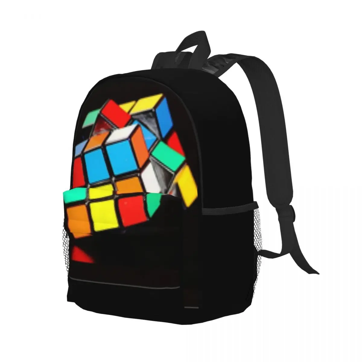 Nieuwe Modieuze Rugzak Patroon Schooltas Print Lichtgewicht Rugzak 15Inch