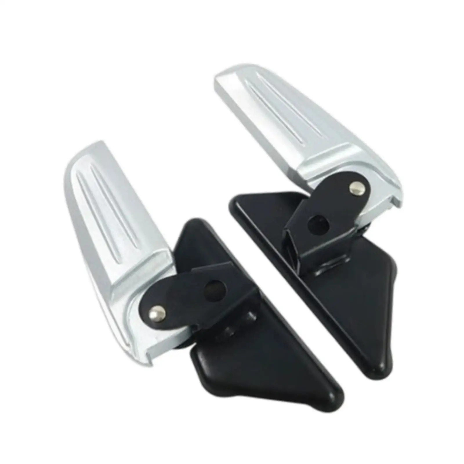 

Motorcycle Rear Passenger Footrest Pedals Replace Easy Installation Accessories Folding Foot Pegs for LX Lxv S