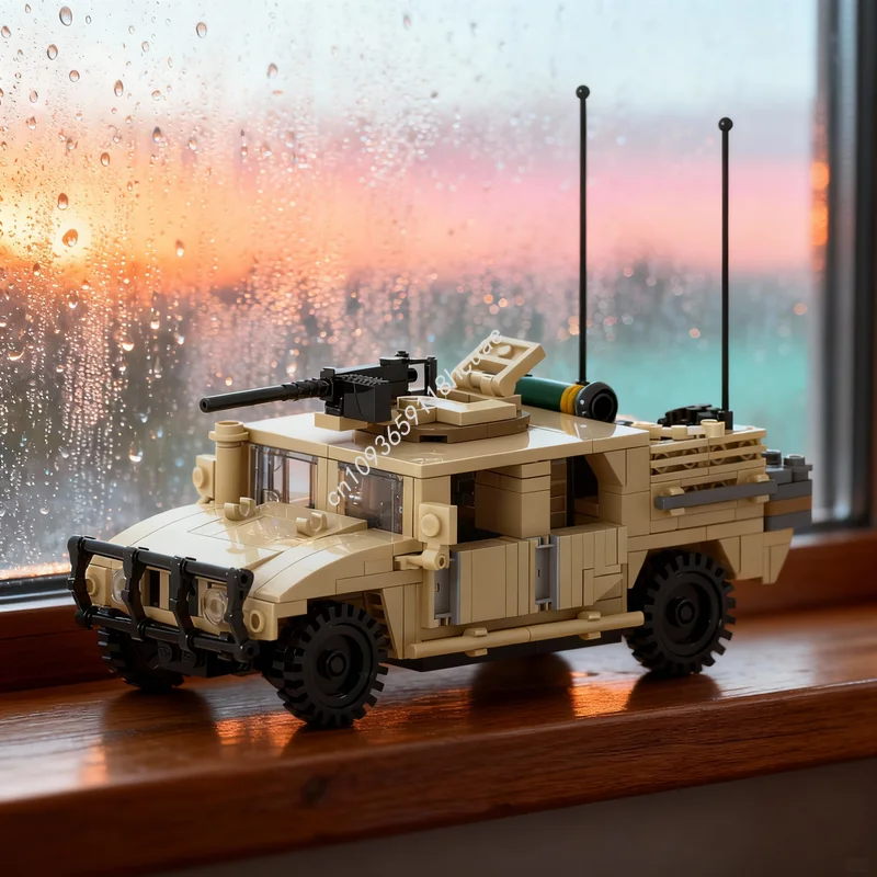 

414pcs MOC HMMWV SOF Creator Model Building Blocks Construction Assemble DIY Christmas Gifts Creative Idea Brick Toy Education