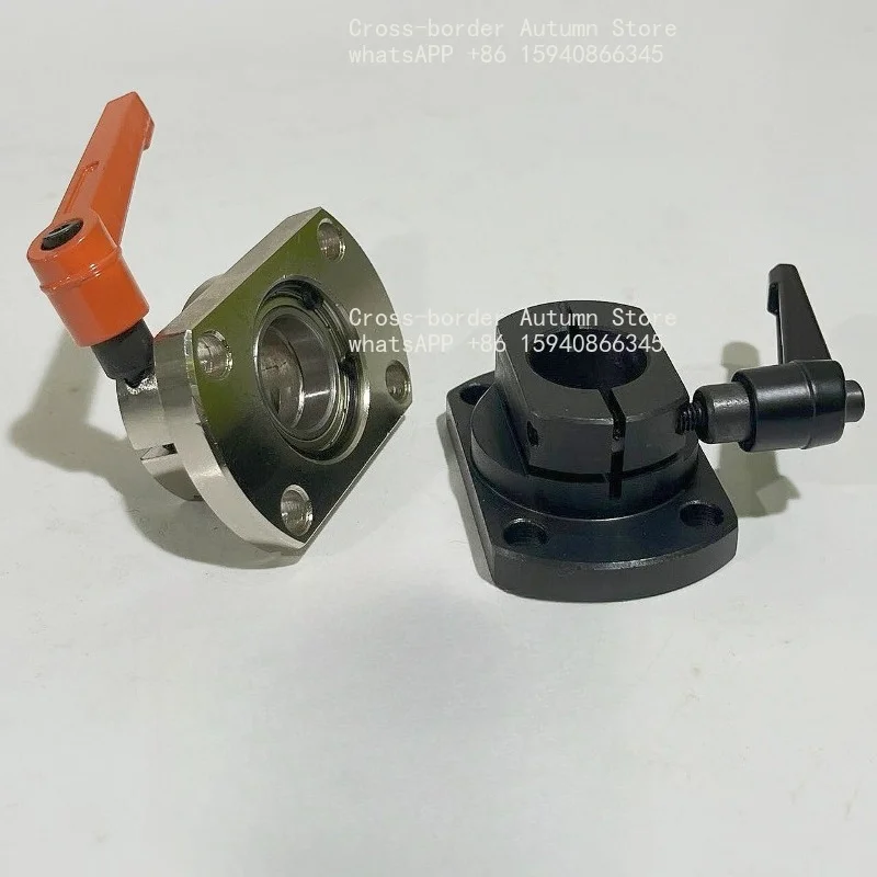 For MTQDB anti-rotation screw cut flange bearing fixed support seat with locking LKP51MTQDM