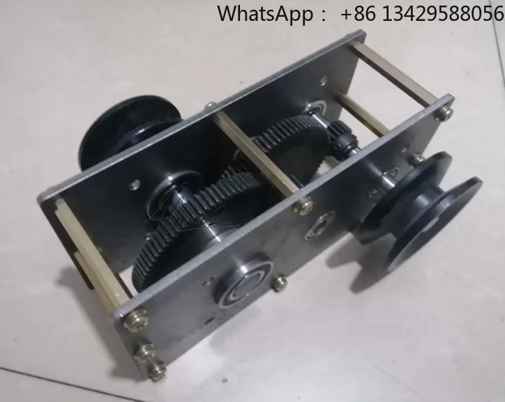 Hand generator speed increase gearbox wind hydraulic drive pulley gearbox reducer