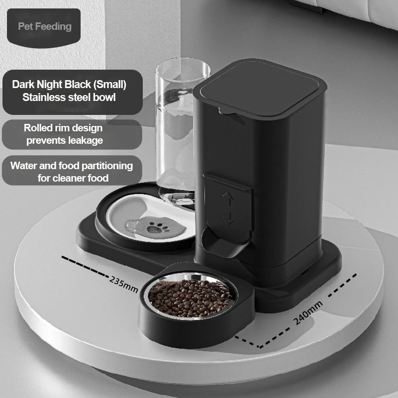 2L Cat Dog Water Dispenser Automatic All-in-One Feeding Pet Bowl Automatic Water Feeder Feeding 2-in-1
