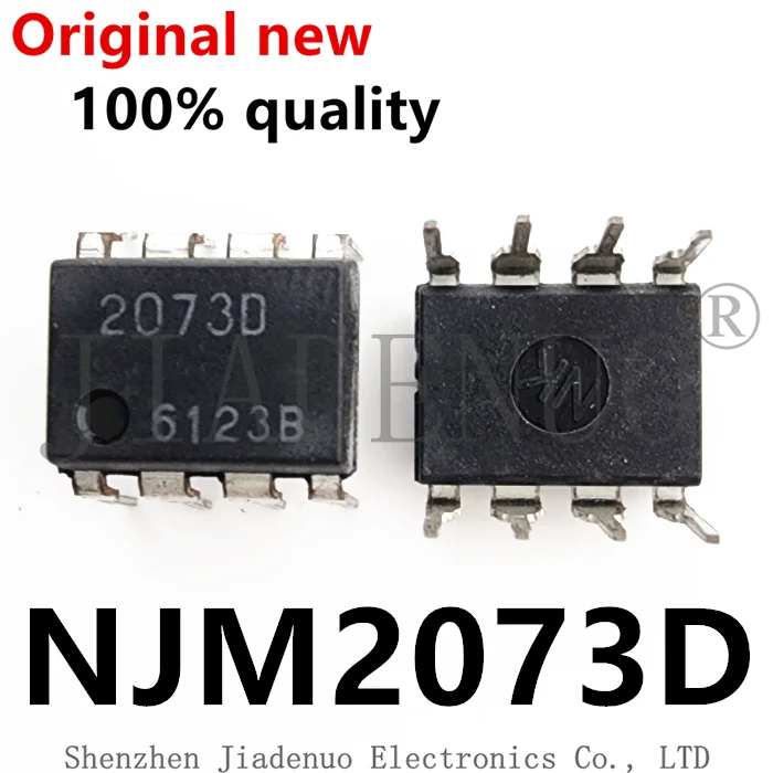 (5-10 pz) 100% originale nuovo Chipset NJM2073D dip-8