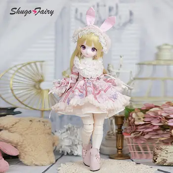 ShugaFairy Lalki BJD 1/4 Makoto Sweet Love Lolita Style Imitacja Pokazu Anime Face Ball Jointed Lalki Prezenty Lalki BJD Pełny Zestaw 8 best sales bjd yosd - №7
