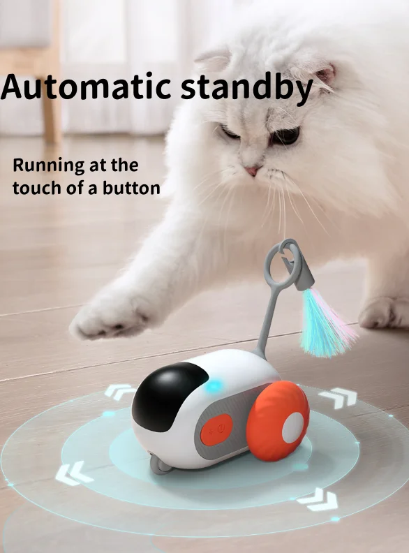 ألعاب الحيوانات الأليفة ألعاب التحكم عن بعد ريشة دعابة ذكي قابلة للشحن سيارة رياضية تجنب العوائق مصيدة الإصبع لعبة الطيور الببغاء #6