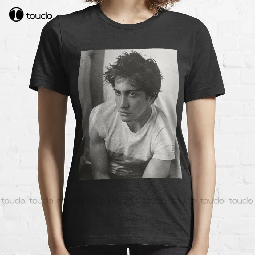 Young Jake Jake Gyllenhaal Classic T-Shirt Mens Black Shirt Custom Aldult Teen Unisex Digital Printing Tee Shirt Xs-5Xl Gift