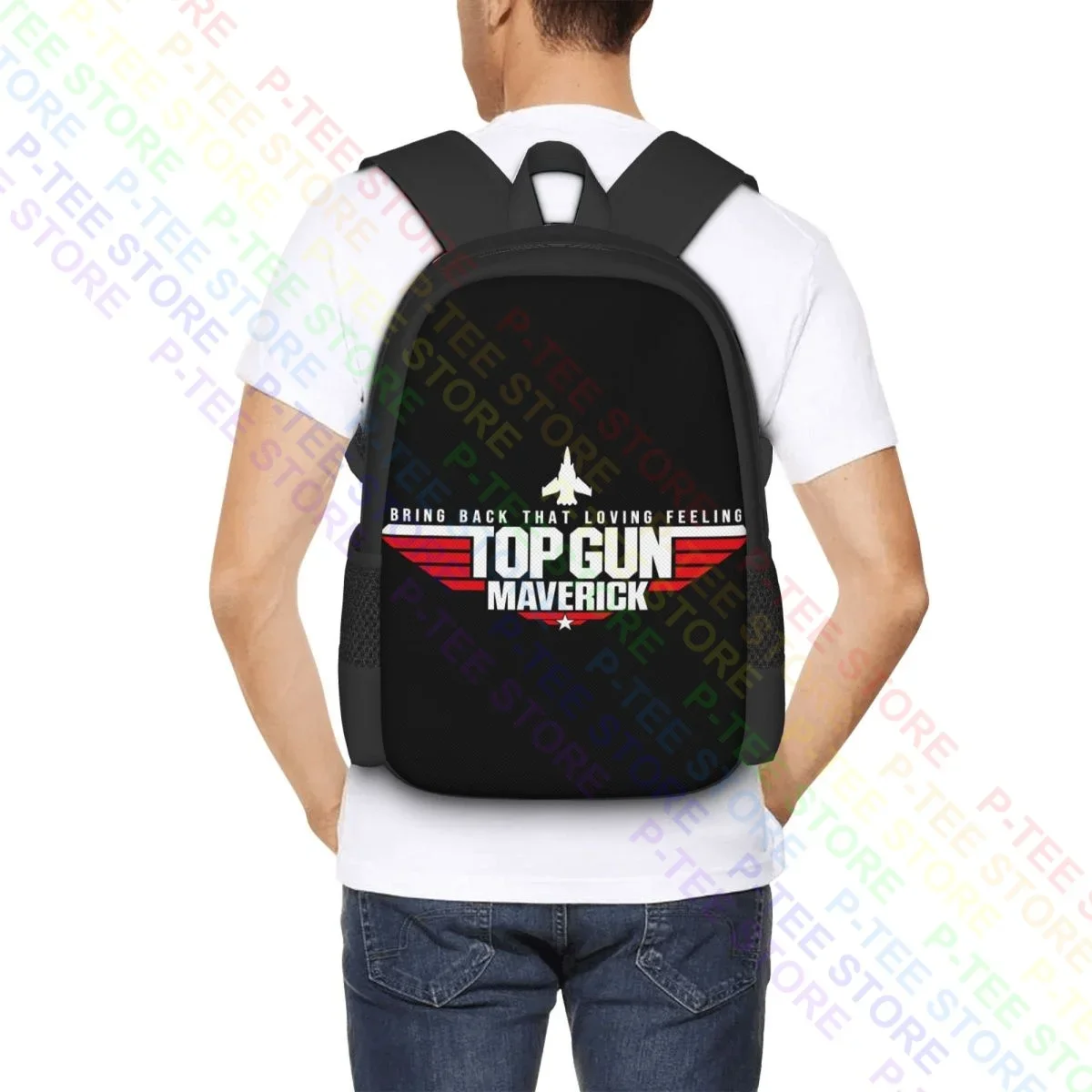 Top Gun P-1811Backpack Maverick tas sepatu kapasitas besar gaya olahraga