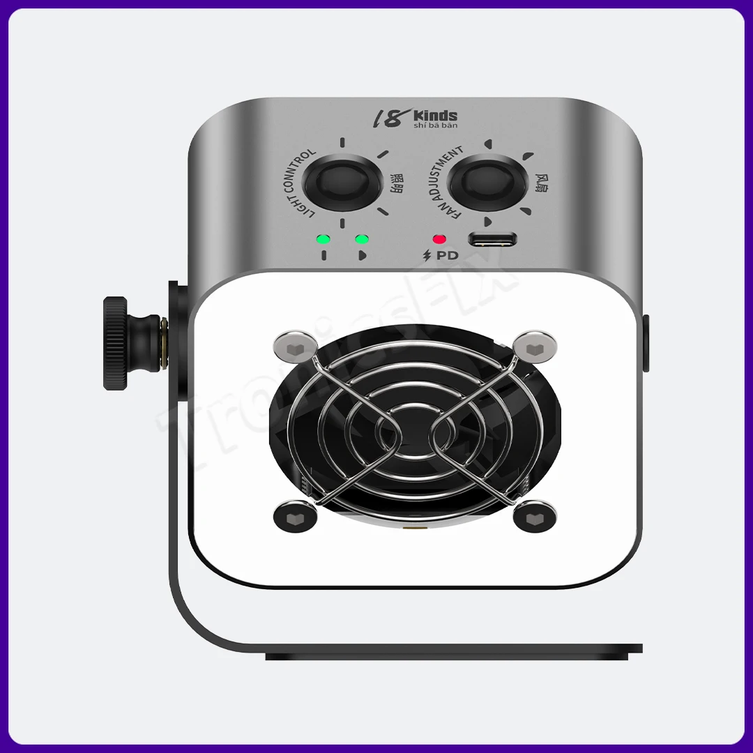 

18 видов усовершенствованного обслуживания — волшебная лампа + + + 1 универсальный вентилятор освещения, рассеивание тепла дымовых вытяжек и дополнительное освещение