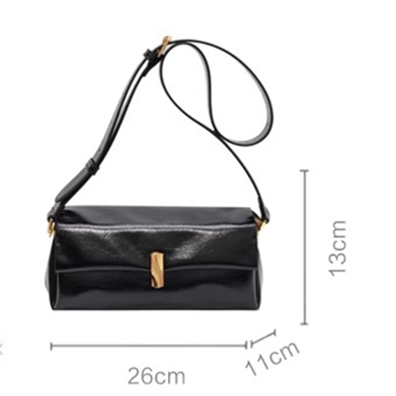 Formeki 2023 damska torba na ramię Vintage zwięzła torba Crossbody damska torba luksusowy projektant