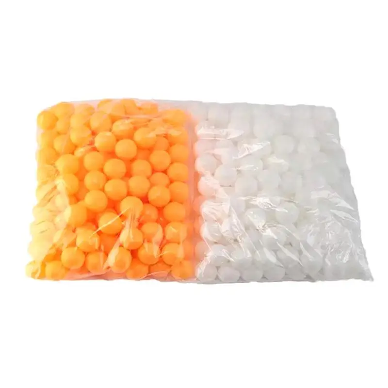 150pcs Ping-Pong Balls Portable White Orange Rust Resistant Table Tennis Ball Standard Sized Training Balls