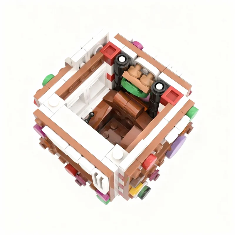 269pcs MOC Seasonal Christmas The Gingerborg Cube A Star Trek Model Building Blocks Christmas Gifts Construction Toys Brick view 4