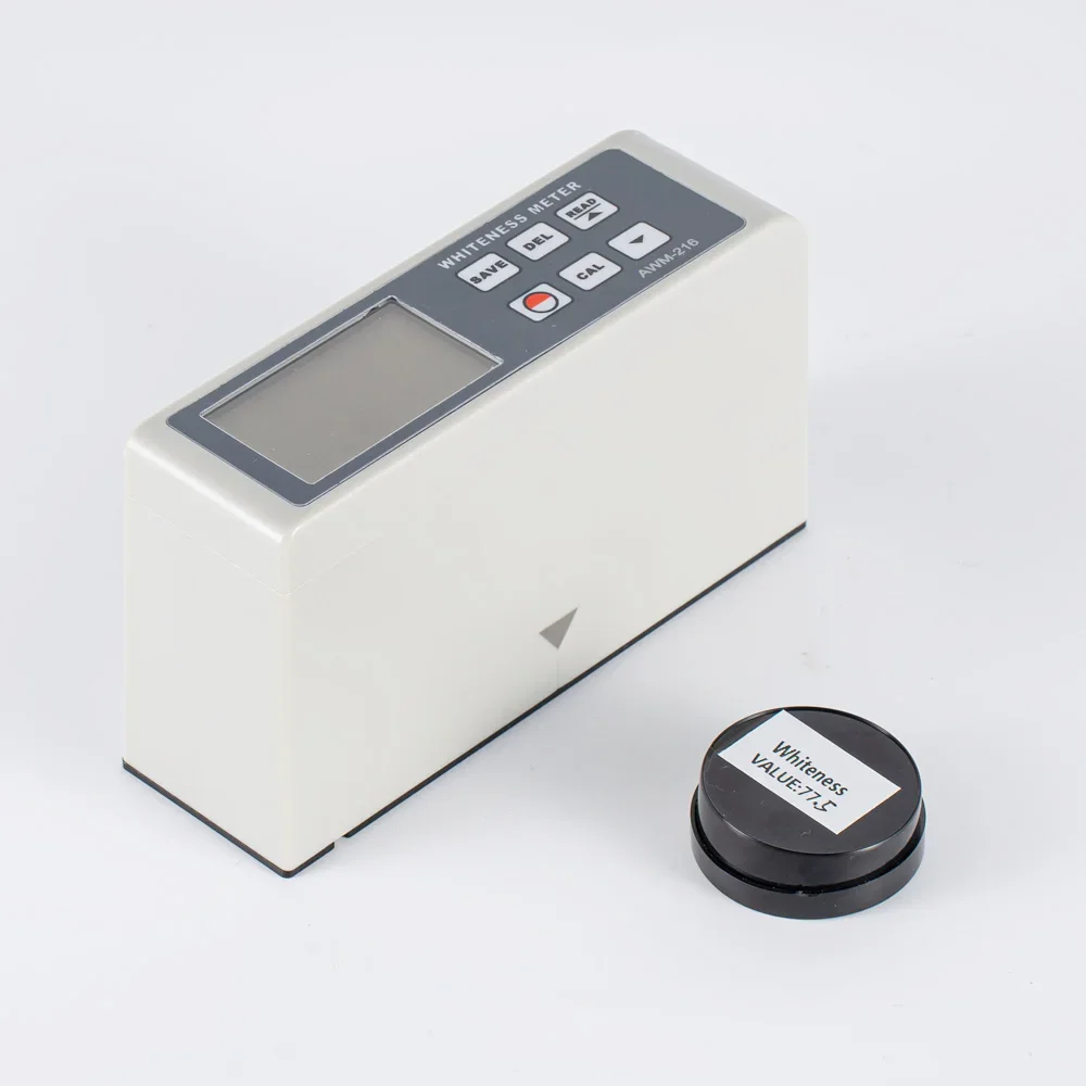 Digital Whitscroll Meter AWM-216 LED 457nm WB = R457 Textile Impression & Teinture Revêtement Papier Farine Cosmétique Whitscroll Testeur