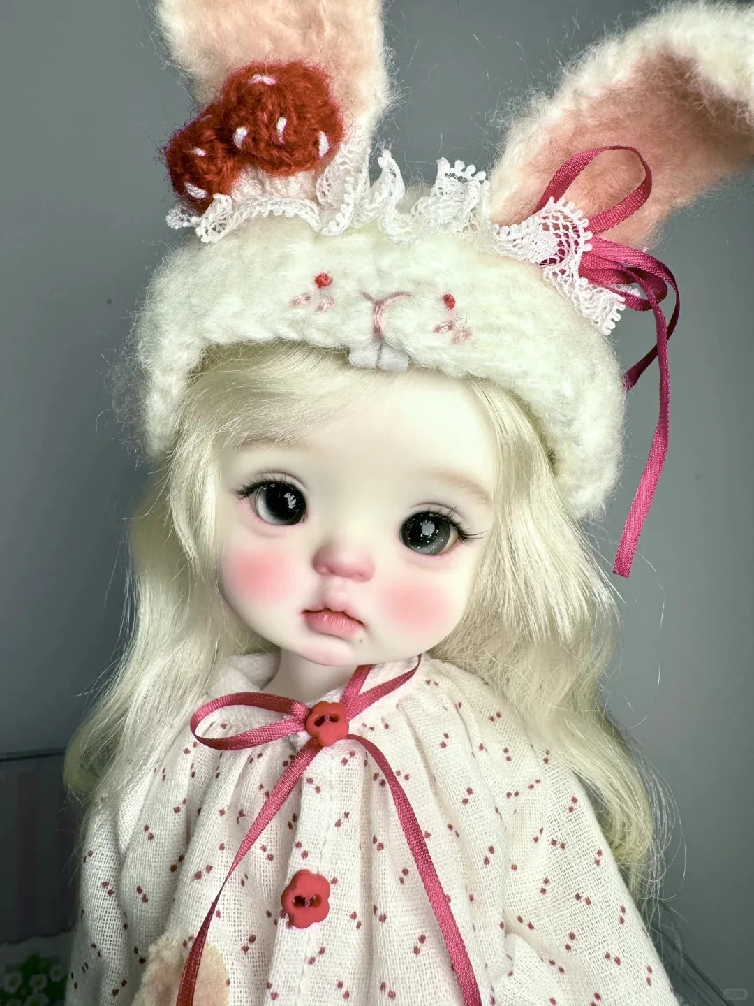 New toy sd  bjd doll 1/6 yuanbao big head bib baby girl princess cute cute high-quality human joint  Free shipping