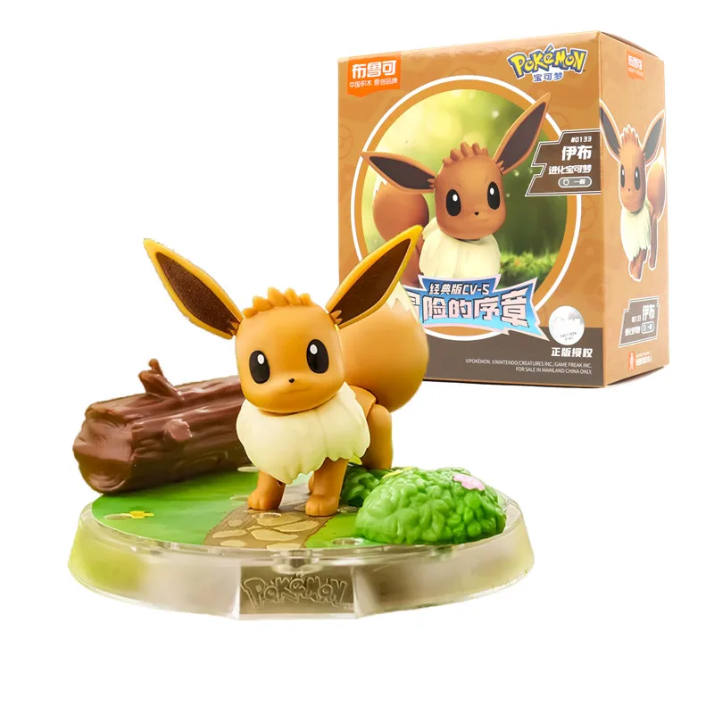 BLOKES Originele Pokemon Bouwstenen Pikachu Charmander Bulbasaur Squirtle Pokémon Action Figure Speelgoed Cadeau