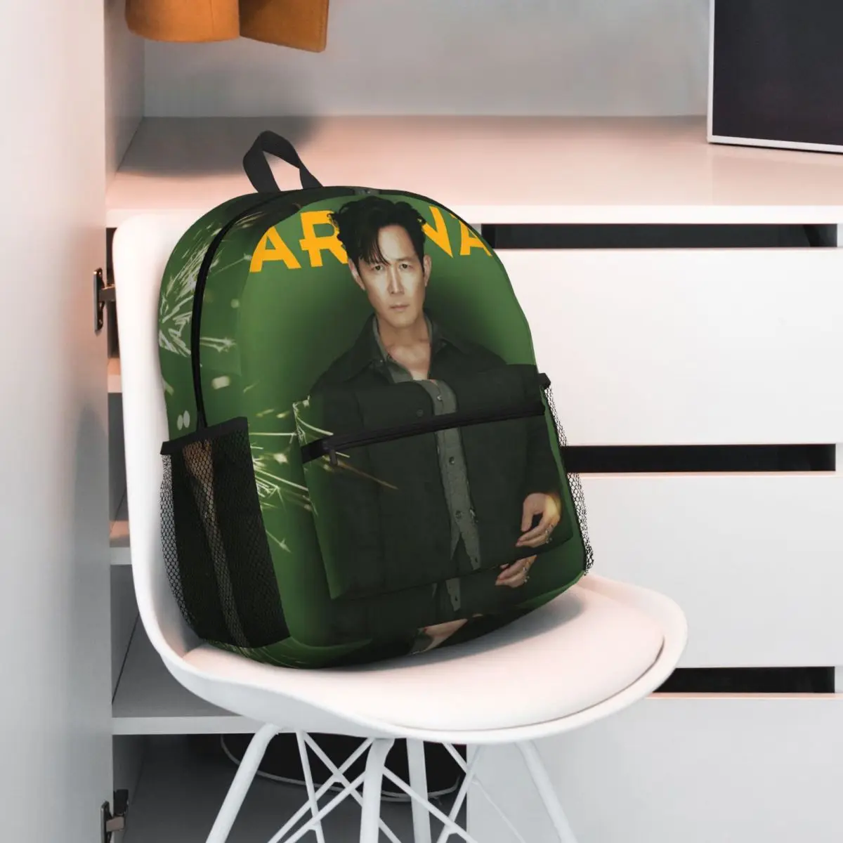 

Lee Jung Jae 11 Backpack Student BookBag Children School Bag Laptop Shoulder Bags for Boys Girls