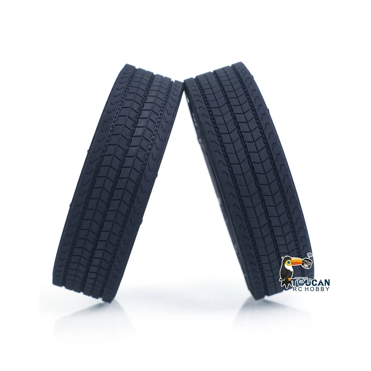 Neumáticos de 81MM de diámetro para 1:14 Tamiya DIY modelo RC Tractor camión radiocontrolado coche 56379 56375 pieza de Kit sin montar