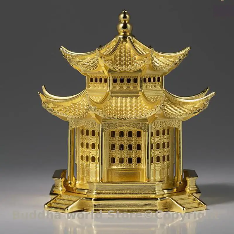 Lucky Gold Palace Incensory Mascot Gift, Boss, Officer, FENG, SHbiomDecor, Thriemaped Business, Tong, Good Lucky, Best