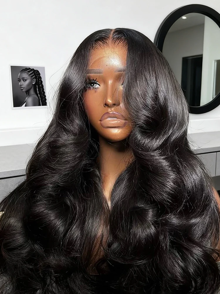 

40 Inch Lace Front Brazilian Curly Wigs 13x6 Hd Lace Frontal Remy Hair 250 Density Loose Deep Wave Lace Frontal Wig For Women