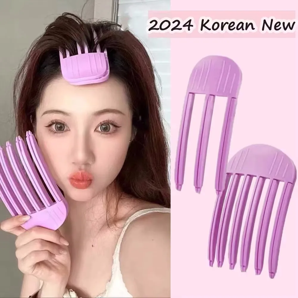 Korean Hair Root Natural Fluffy Hair Clip No Heat Rollers Hair Styling Clip Height Bangs Hairpin Hair Curler Tools Easy To Use