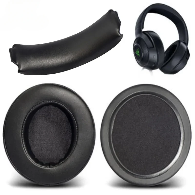 Gaming Ear Cushion Covers for Razer Kraken X Ear Pads Headphones Replacement Earpads Repair Parts