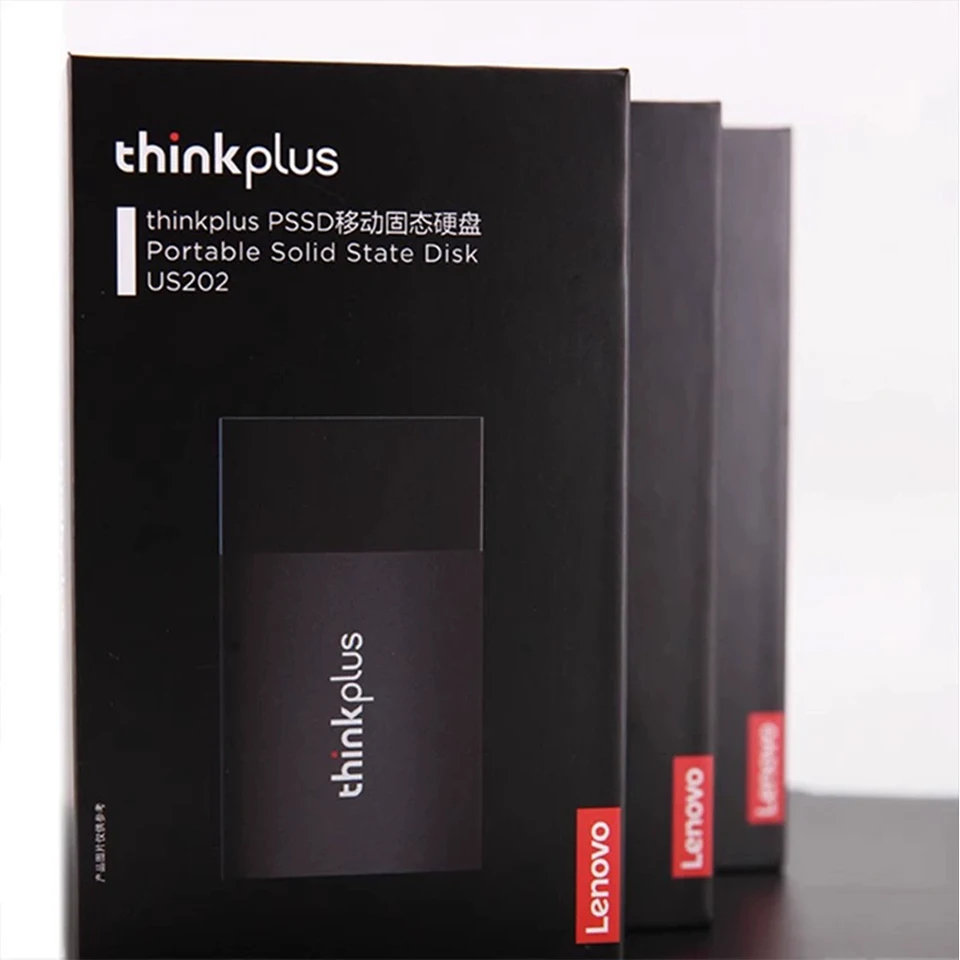 Lenovo thinkplus ポータブルSSD US202 2TB Thinkplus US202 Portable SSD 512GB 1TB 2TB Solid State Drive USB3