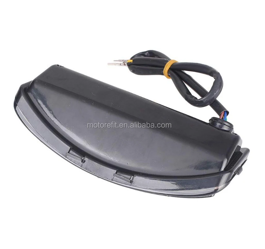 Bike LED tail light Blinker Brake lamp built-in Smoke Ren's for Harley FLHX / FLTRX Street Glide Touring