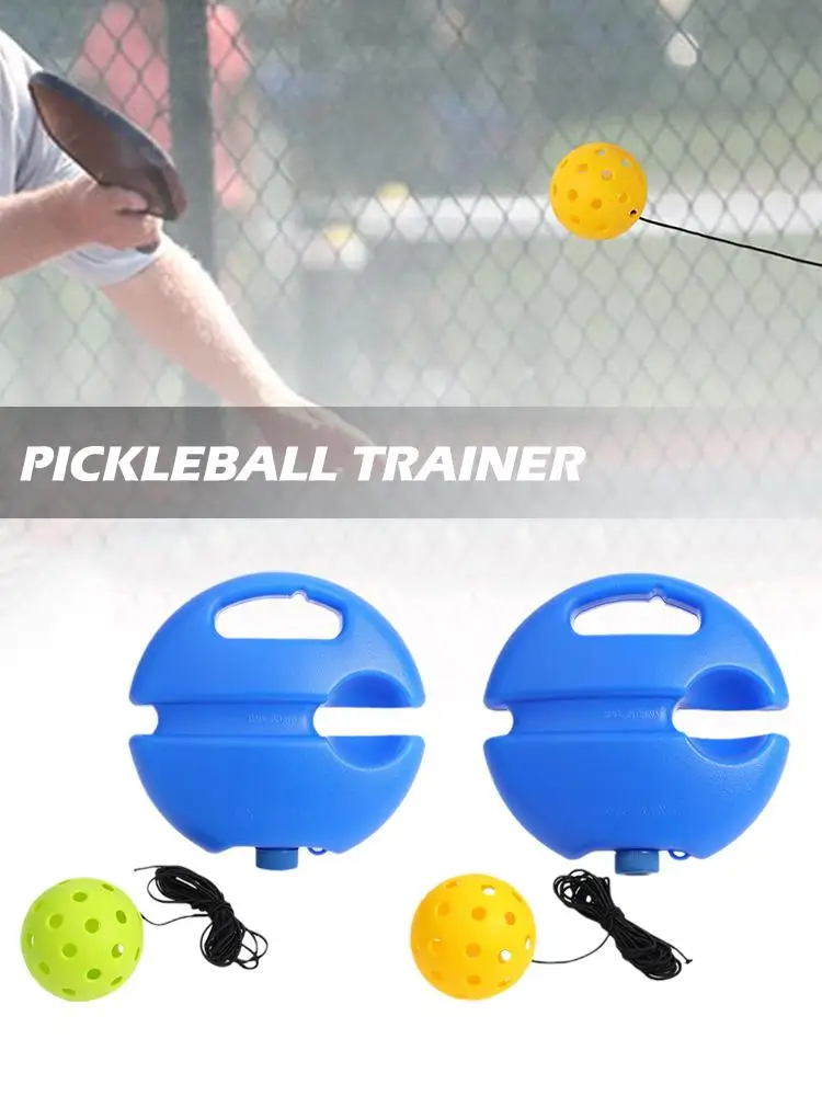 Entraîneur de Tennis Solo Portable, balle de Tennis à rebond avec corde, outil d'entraînement de pratique de Tennis pour adultes et enfants débutants