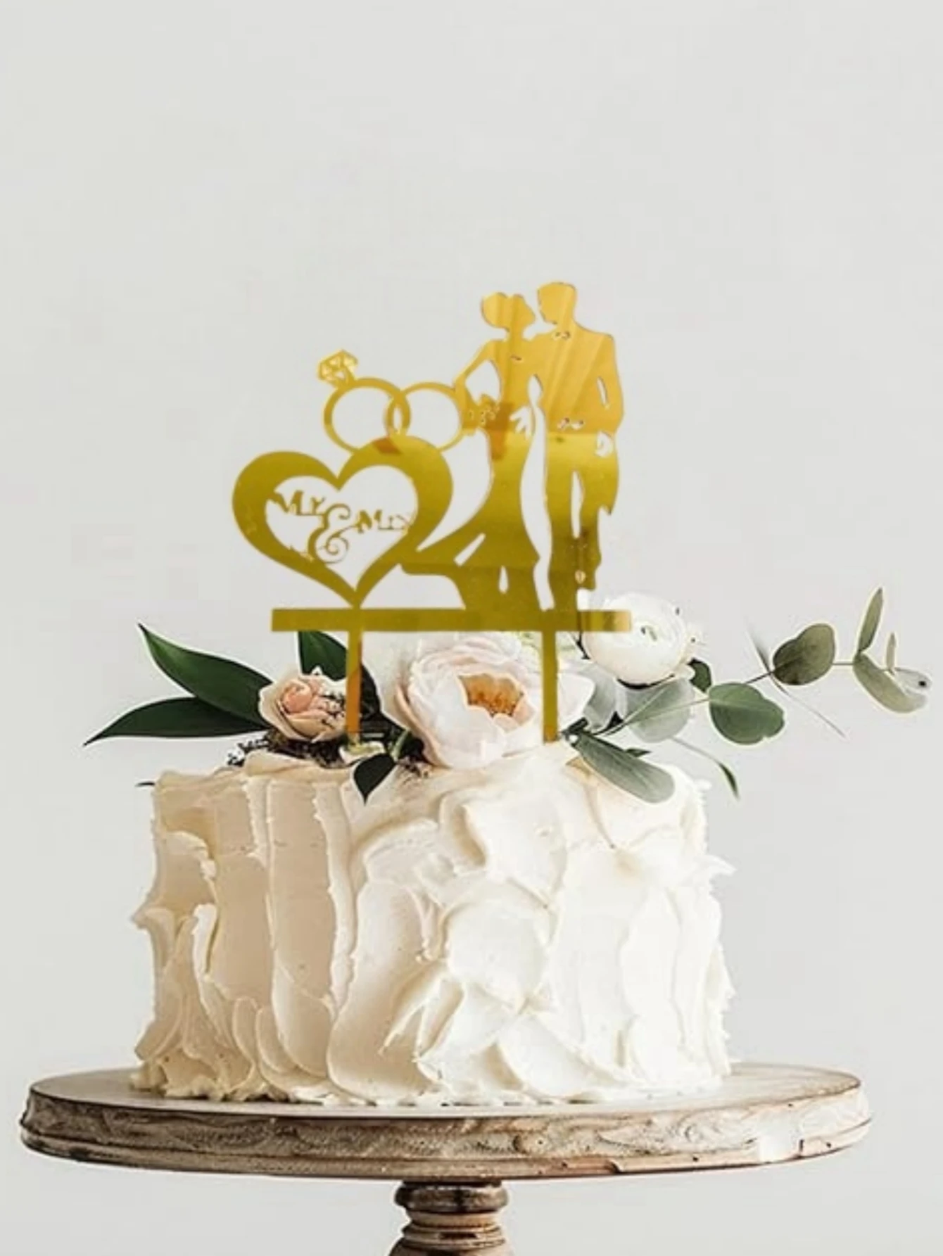 3 قطع من زينة الكيك، زخرفة كعكة الحروف الإنجليزية "السيد والملكة"، ديكور كعكة الذكرى السنوية وحفلات الزفاف والخطوبة، عيد الحب