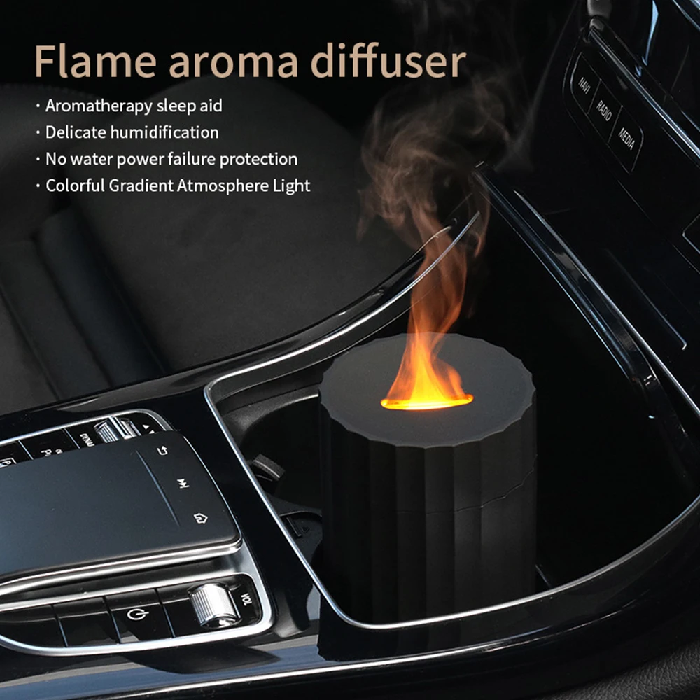 

Car Diffuser Humidifier Perfume Ultrasonic Diffuser Essential Oils Aroma Diffuser Car Air Freshener Auto Flavoring Aromatherapy