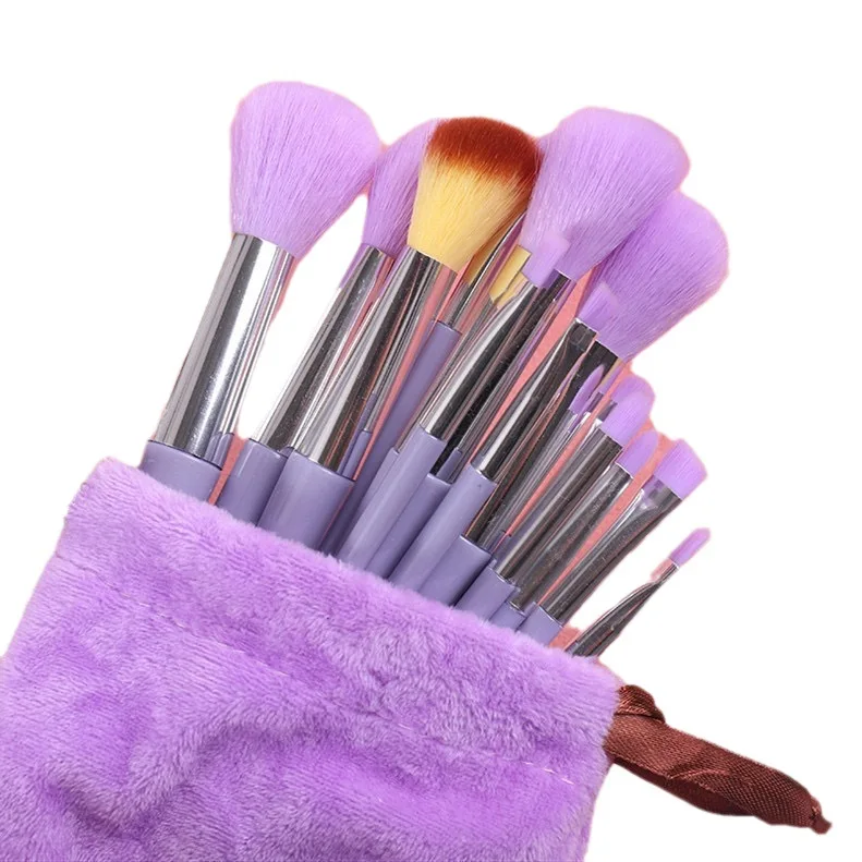 13Pcs Makeup Brush Set Make Up Concealer Brushes Blush Powder Eye Shadow Highlighter Foundation Cosmetic Beauty Tools