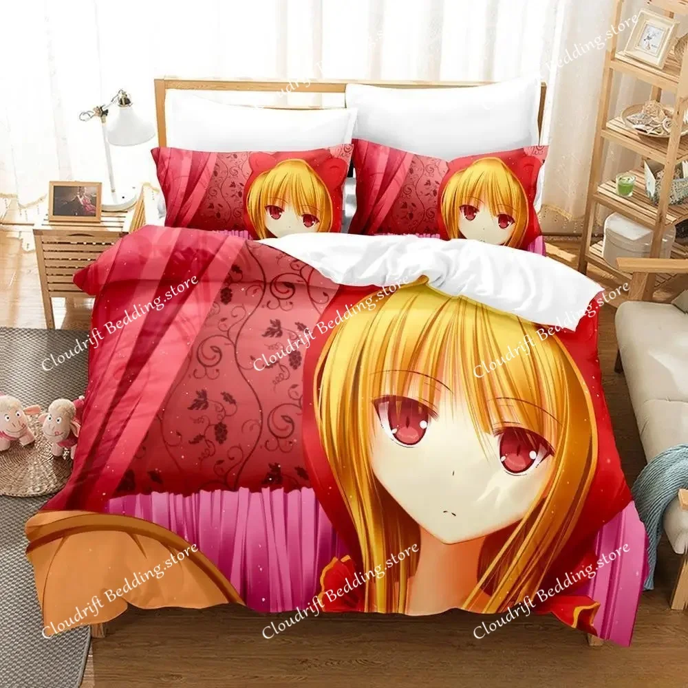 

3d Print Anime The Pet Girl Of Sakurasou Bedding Set Single Twin Full Queen King Size Bed Set Adult Kid Bedroom Duvet Cover Sets