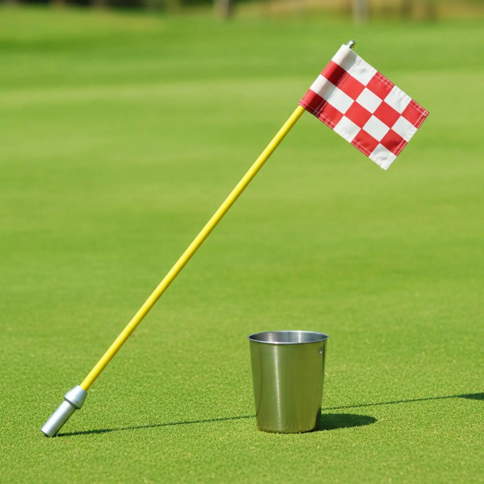 golf-flag-pole-set-practice-marker-cylindrical-holder-stable-outdoor-putting-for-training