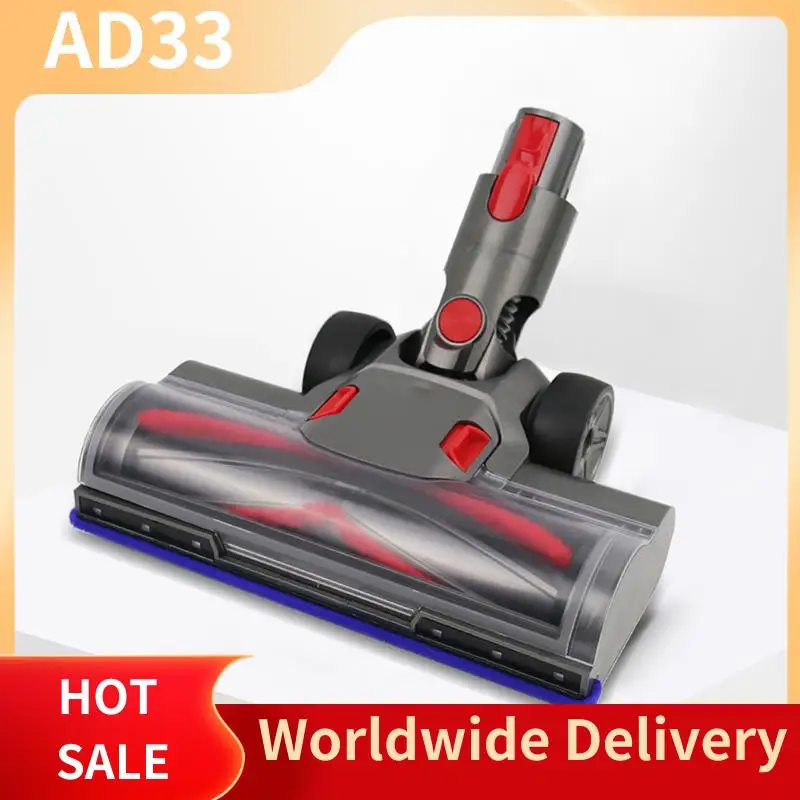 

2025 Newfor Dyson V7V8V10V11 Vacuum Cleaner Electric Direct Dirve Vacuum Head Bristle Roller Brush Head Parts With Green LED