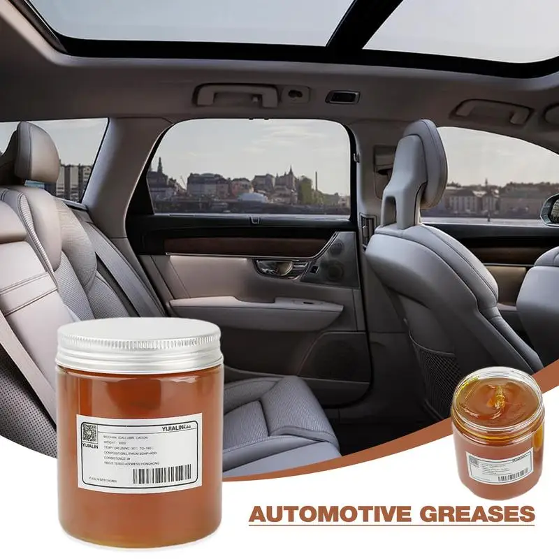 300g Lithium Grease White Silicone grease Automotive copper and oil Car Silicone oil mechanical grease Motorcycle chain grease